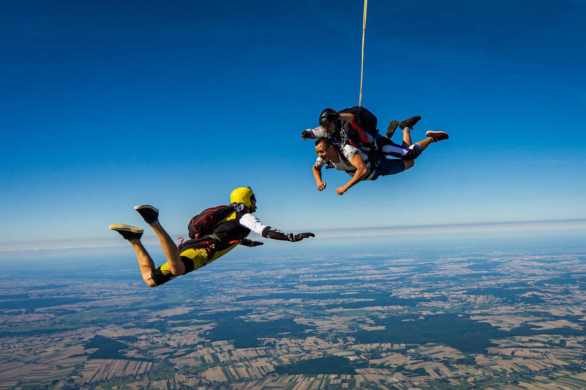 What a 56 YO skydiver taught me about taking the leap